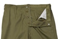 Pantaloni da lavoro originali dell'esercito rumeno con polsini regolabili con coulisse Oliva