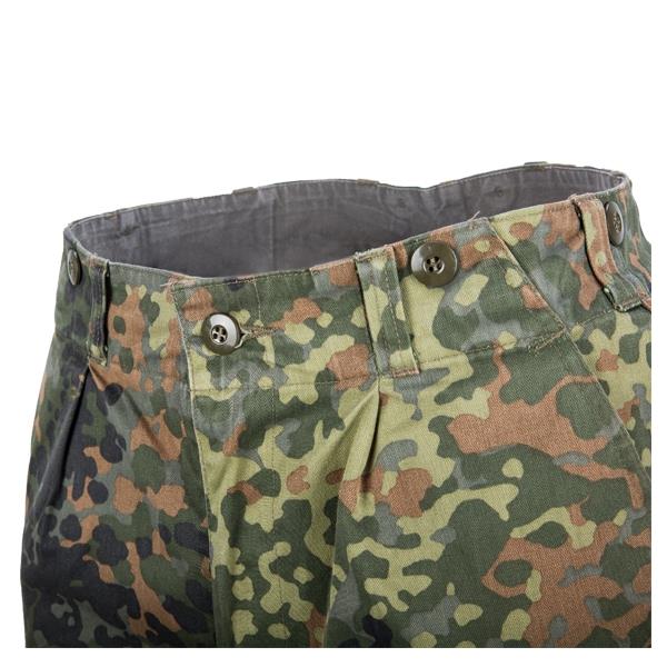 Genuino problema dell'esercito tedesco Flecktarn Pants Calco CAMO CATHERS