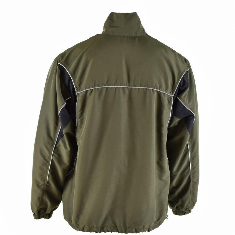 Autentico tuta per allenamento dell'esercito austriaco Sports Vintage Od Green