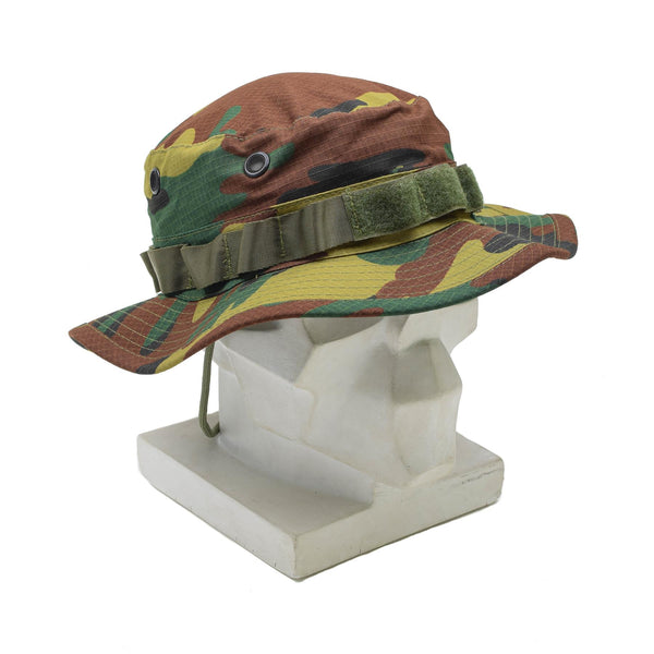 Tacgear Brand Boonie Hat Belga in stile militare Belgaw Camo Ripstop Wide Brim