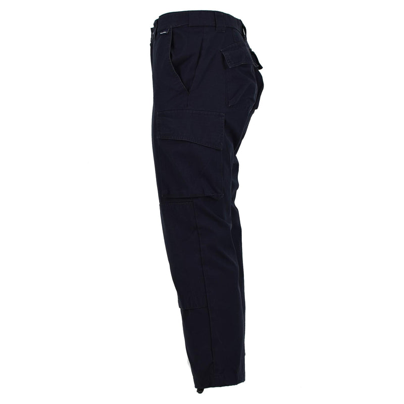 Genuini pantaloni RIPSTOP della polizia britannica Pantaloni blu Pantaloni in eccesso