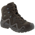 Stivali tattici Lowa Zephyr GTX Mid TF con asta imbottita impermeabile marrone scuro