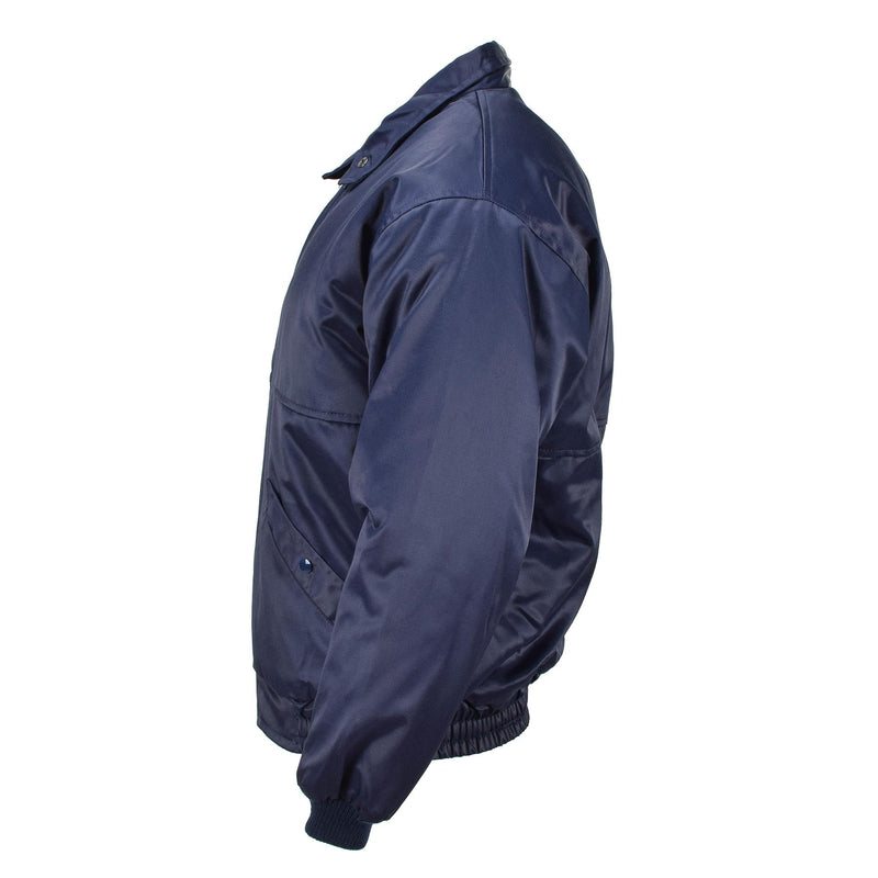 Marca lambert forze aeree francese giacca bomber blu arorosa uniforme pilota