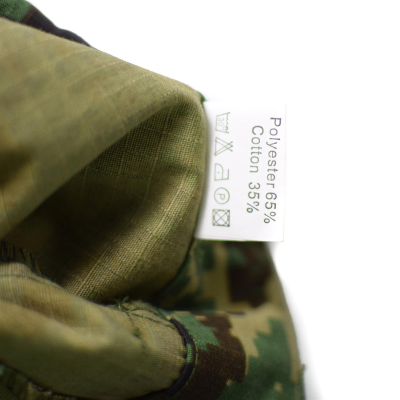 Guinea Guinea Bissau Pants dell'esercito RIPSTOP JUNGLE CAMOUFFAGE IMBIETTO MILITARI NUOVO