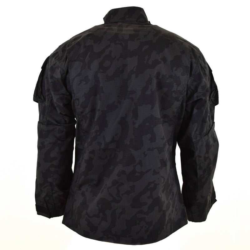 Giacca da combattimento in stile militare dell'esercito di marca ACU Ripstop Night Camo Uniforme