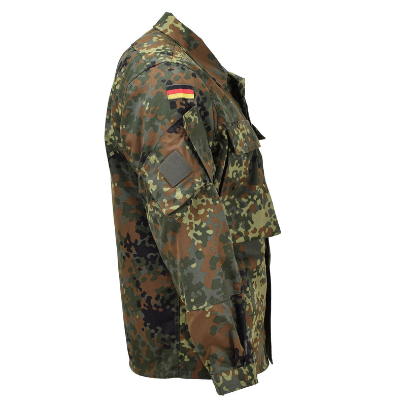Leo Kohler Combat militare Flecktarn camo tattico camicie forze dell'esercito truppe