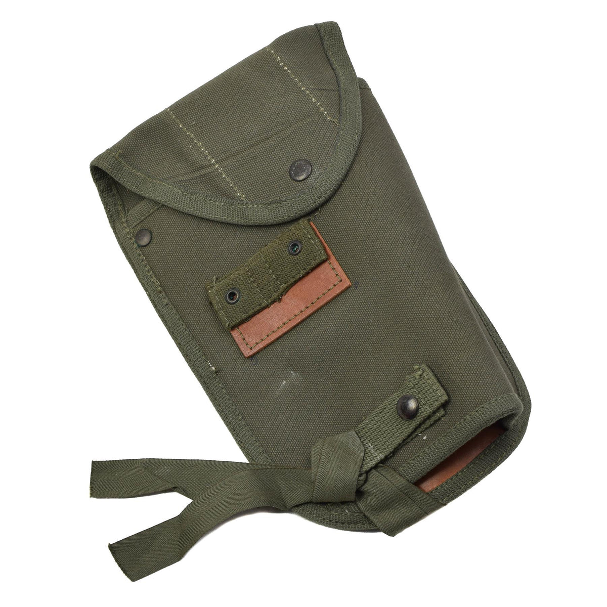 Copri strumento da trincea stile militare greco originale americano M56 verde oliva