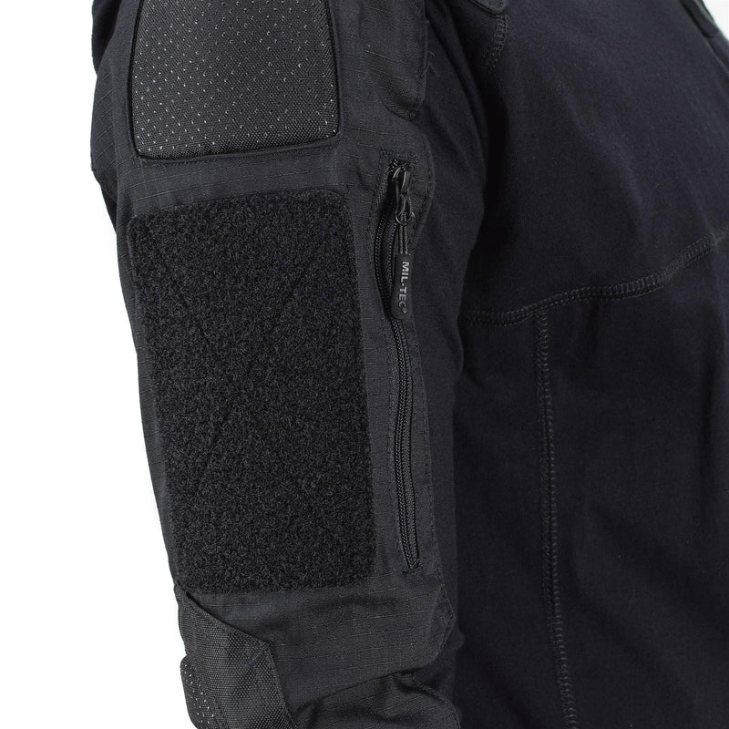 Mil-Tec Brand Style Military Slizia tattica durevole camicera chimera nera