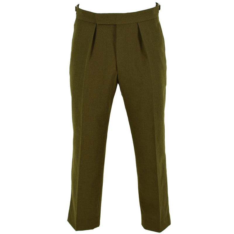 Pantaloni ufficiali dell'esercito britannico originale Pantaloni OD Parade Pantaloni militari
