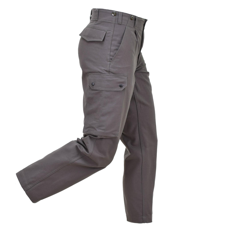 Leo Kohler Field Pants Combattimento Truppe militari Pantaloni cargo Cotone Oliva solida