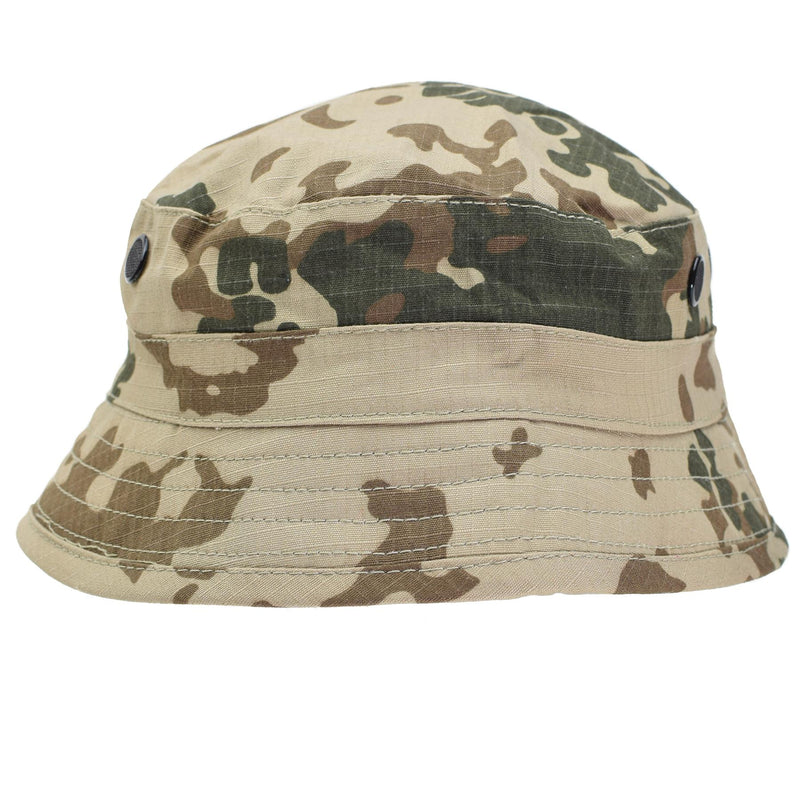 Tacgear Brand German Army Style German Boonie Hat Desert Flecktran Camo Ripstop