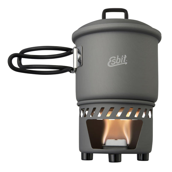 ESBITT Brand Cooking Set Solve Studio per accampamento Sopravvivere al cibo Acqua Riscaldamento