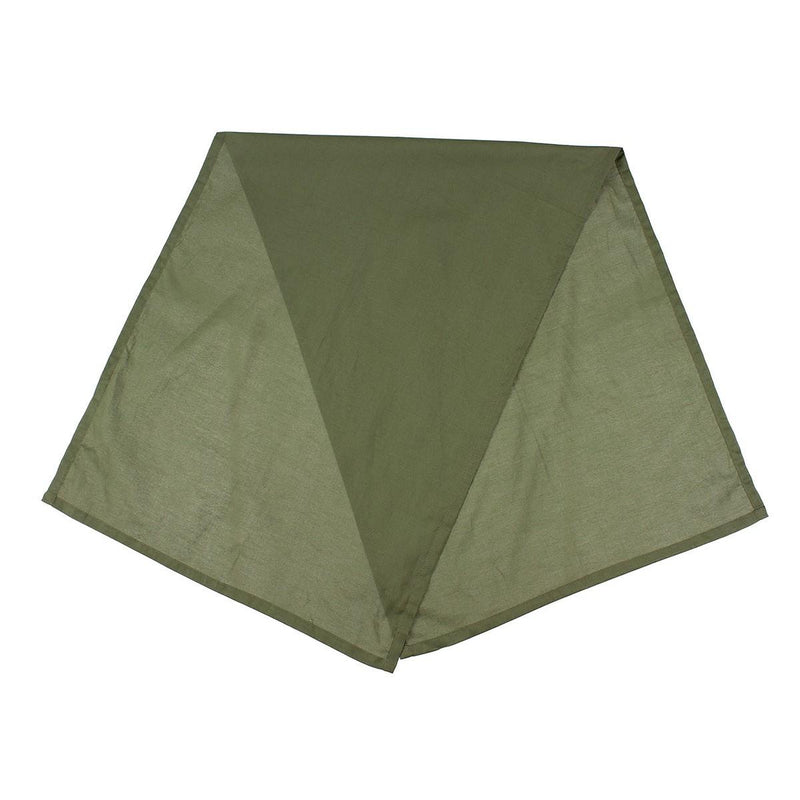 Autentico Desert British Desert Scarf Green Bandana Headwrap 105x40cm 41 "x16" Nuovo