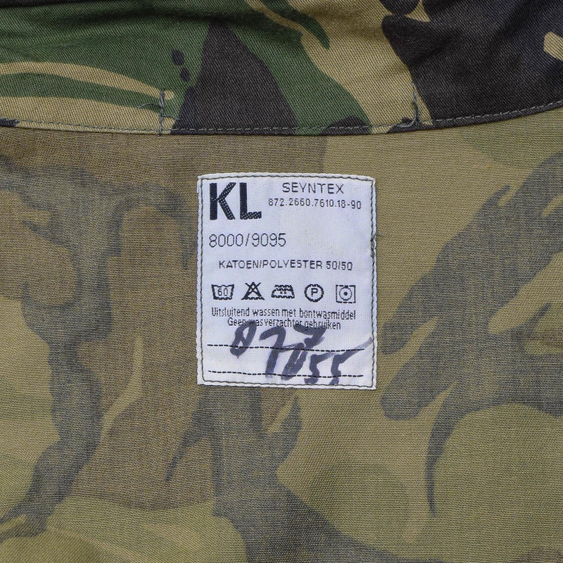 Giacca dell'esercito olandese originale M65 Parka militare impermeabile con trilamina