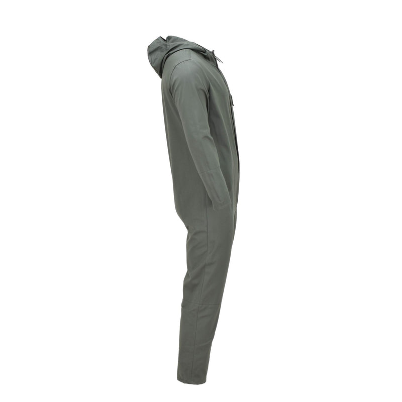 Autentico militare francese Air Force Copertura Crew Cold Weather Gooded tute Nuovo