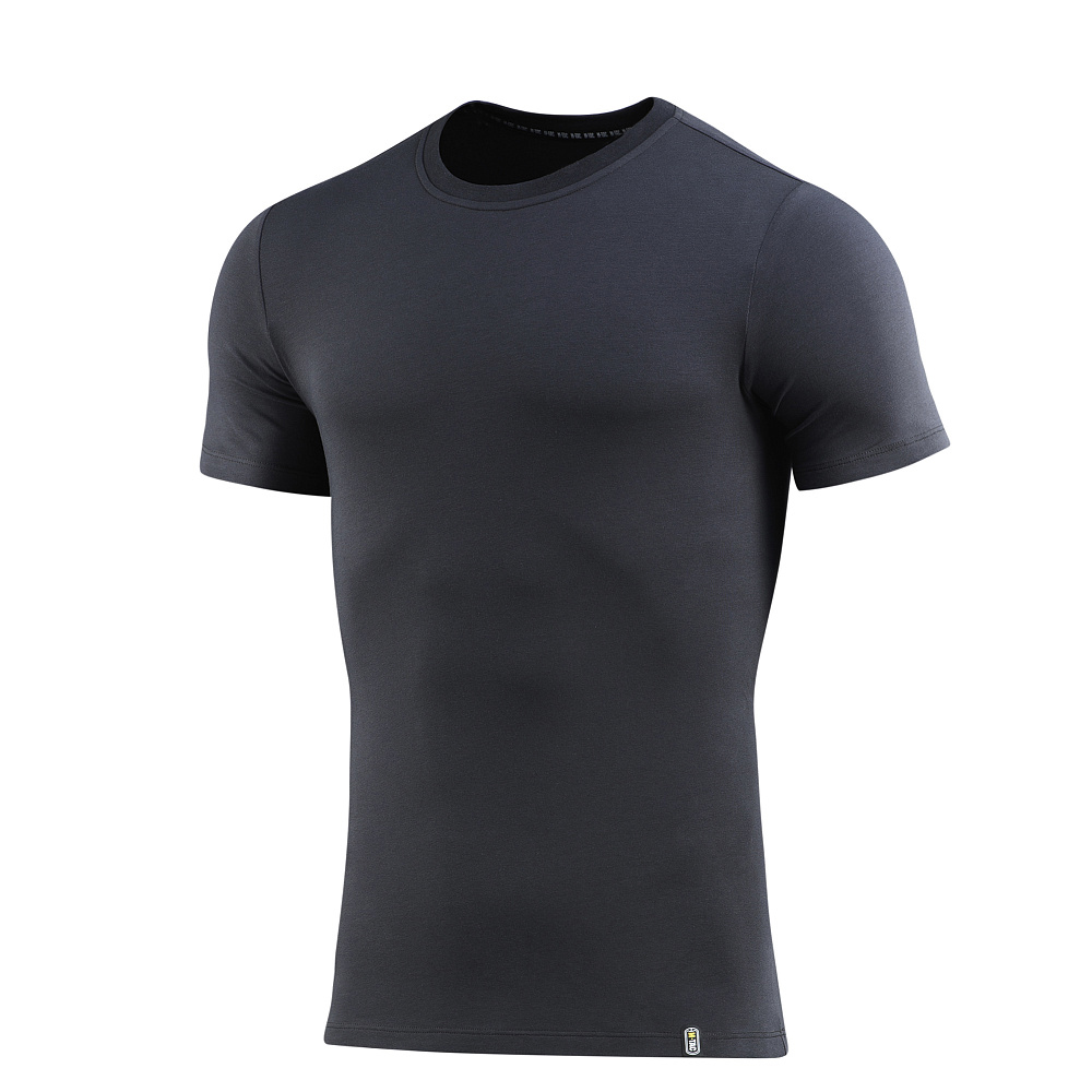 T-shirt estiva M-TAC 93/7 in cotone elasticizzato leggero manica corta grigio scuro