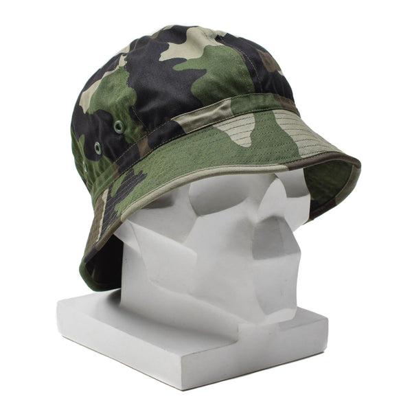 Cappello di boscaglia morbido militare francese originale CCE CAMO PANAMA CUCCHET NUOVO