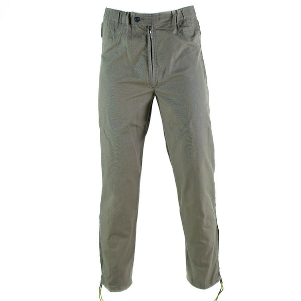 Pants dell'esercito svizzero originali Field Combat Pantaloni OD Emissione militare Svizzera