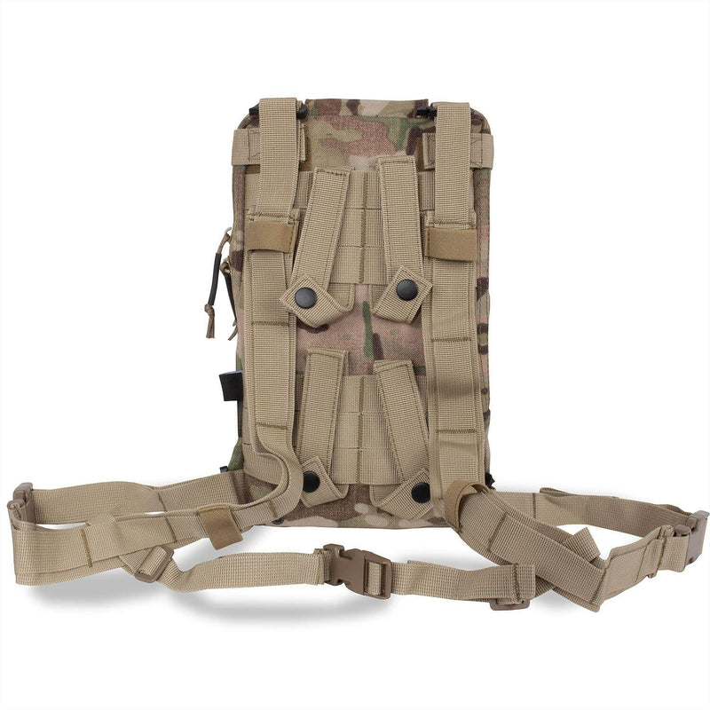 A.Blochl TF2 Pacchetto di idratazione Trekking MTP Camo Acqua Borsa da 1,5 Lili di tipo MOLLE