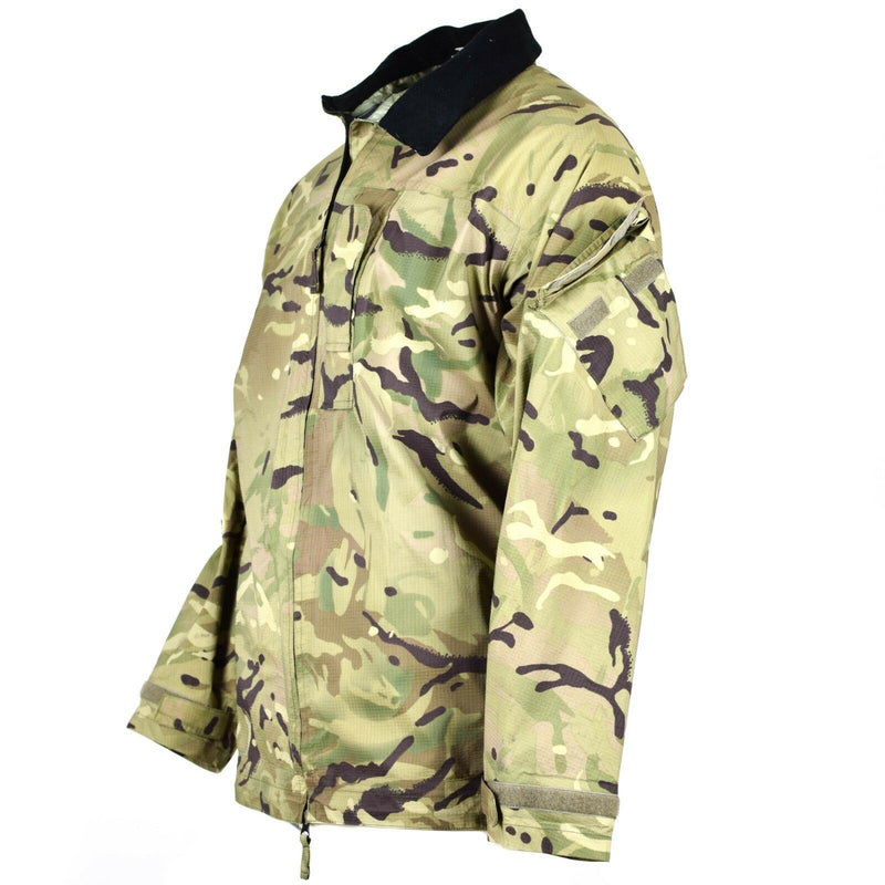 Combattimento militare dell'esercito britannico originale MTP CAMO RAUP GIACCHETTO GORETEX IN MATURA