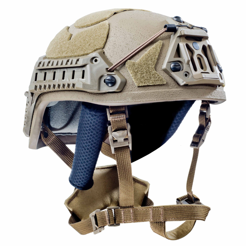 Šestan-Busch BK-ACH-HC Casco balistico moderno Taglio alto Livello IIIA Guide laterali