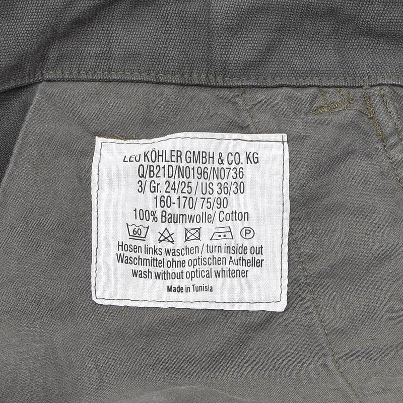 Leo Kohler Combat pantaloni militari BDU Commando Pantaloni tattici cotone oliva