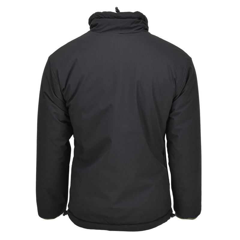 Giacca militare tedesca MIL-TEC Meteo freddo Reversibile Verde Verde Nero Nuovo