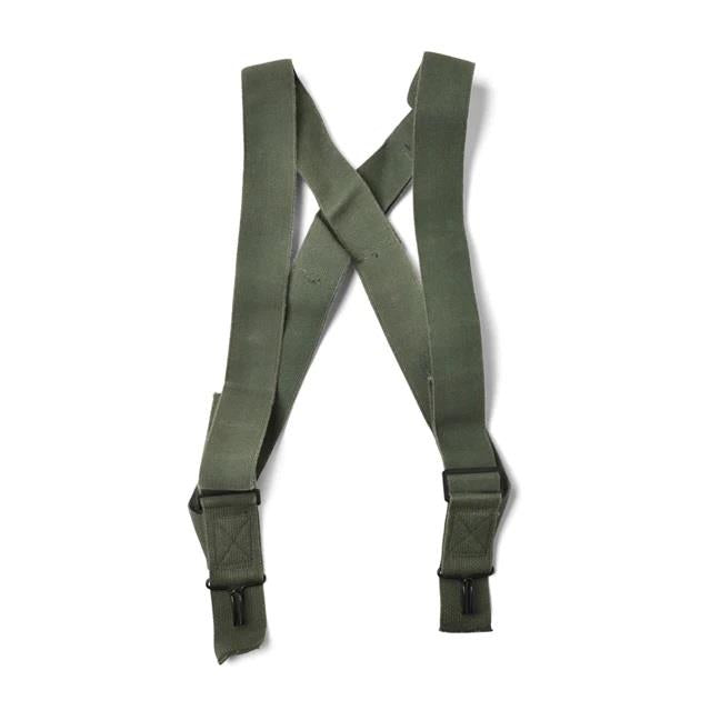 Original U.S. Military M1950 bretelle di pantaloni Bretiglie Cablatta Oliva Nuovo