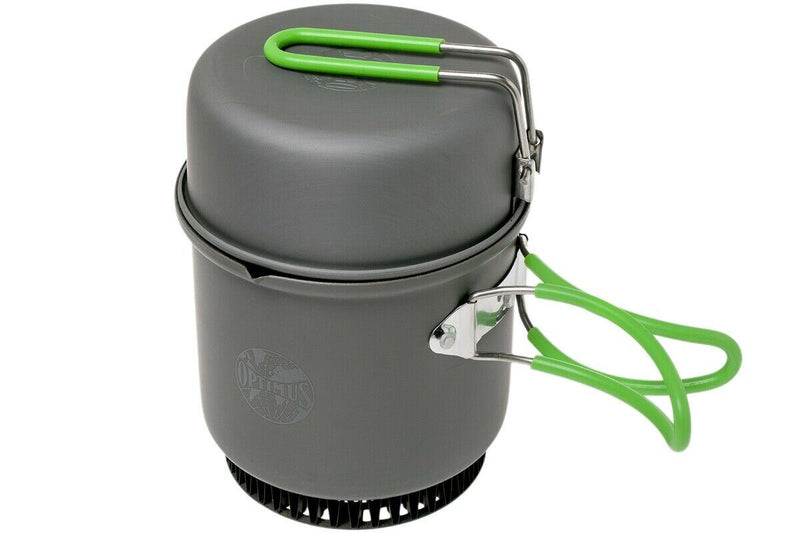 Optimus Electra Fe Cook System Gas Stove Camping Excuking Woods Burner Outdoor Pad