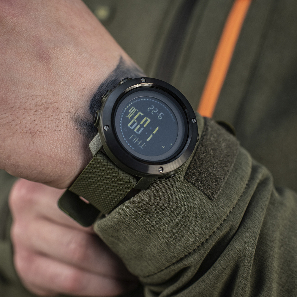 M-TAC Orologio tattico multifunzionale Bussola Altimetro Barometro da esterno