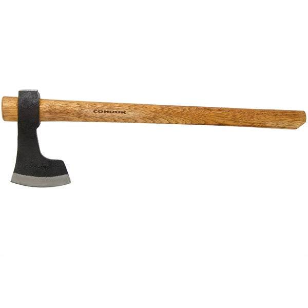Condor Bushcraft Tomahawk Hatchet Hickory Hickory Hickory Acciaio a prova di calzino esterno