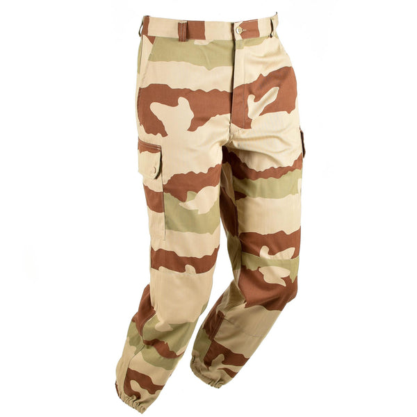Guidi pantaloni dell'esercito francese F2 Combat Deserto Camo France Pantaloni militari Nuovi