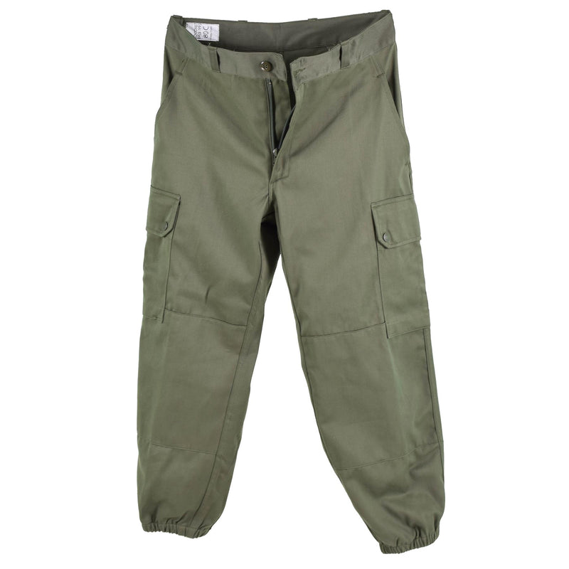 Pantaloni dell'esercito francese originali Field Troopds Military Green Bdu pantaloni surplus Nuovo