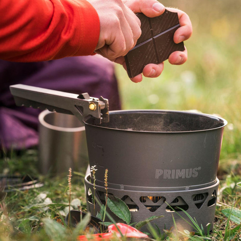 Primus Primetech Camping Stove Set 1,3 litri che cucina il bruciatore per esterni in pentola bollente