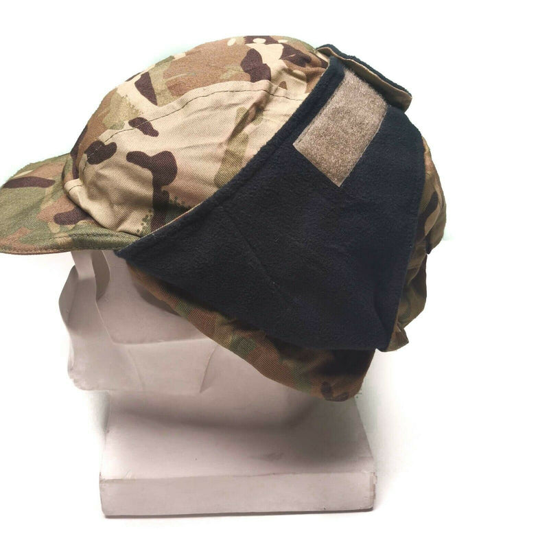 Autentico esercito britannico mtp camo impermeabile gore tex cappello foderato di cappello da freddo nuovo