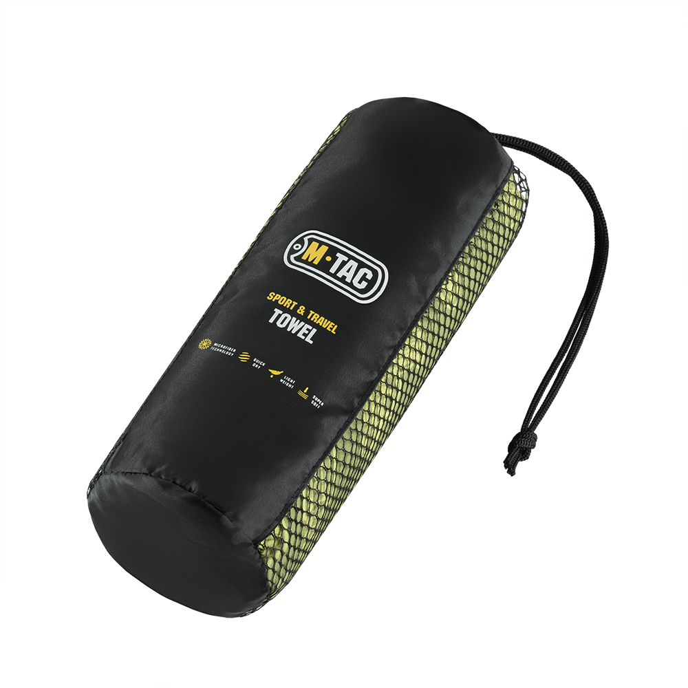 Asciugamano in microfibra M-TAC 150x75 cm Asciugatura rapida da viaggio per esterni da campeggio Verde