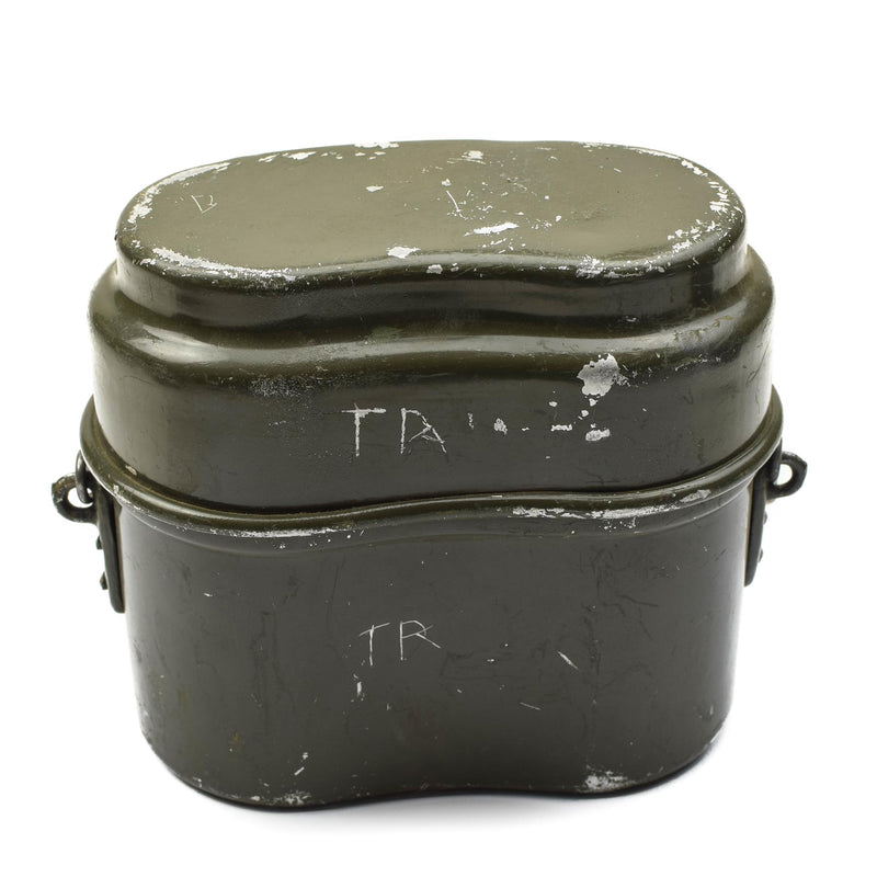 Guido kit di pasticcio dell'esercito ungherese. Set 2 pc per bowler militare in alluminio