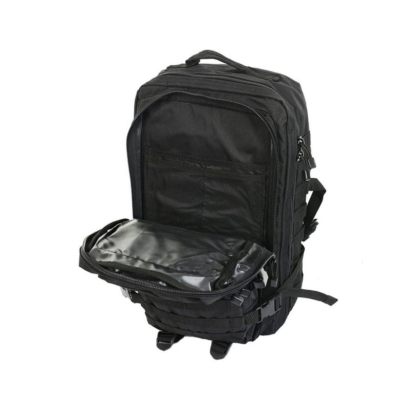 MIL-TEC U.S. ASSALT 36L Backpack Trekking Trekking Hescuking Outdoor Daypack nero