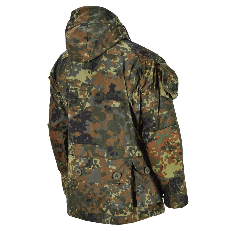 Giacca di marca MIL-TEC RIPSTOP SMOCK ESERCITO GERMANA FLECKTARN CAMA PARKA MEN'SUT