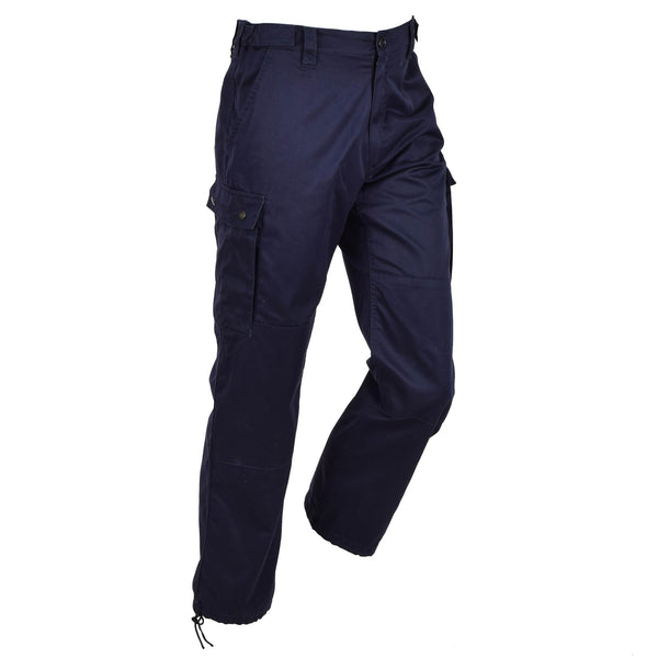 Pantaloni di polizia militare francese originali Modello F1 con pantaloni da lavoro a cintura regolabile