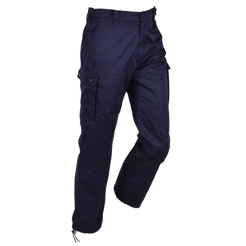 Pantaloni di polizia militare francese originali Modello F1 con pantaloni da lavoro a cintura regolabile
