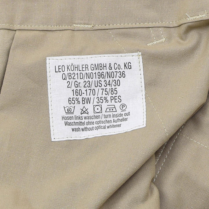 Pantaloni da campo tattici militari di leo kohler tropentarn camo pantaloni cargo