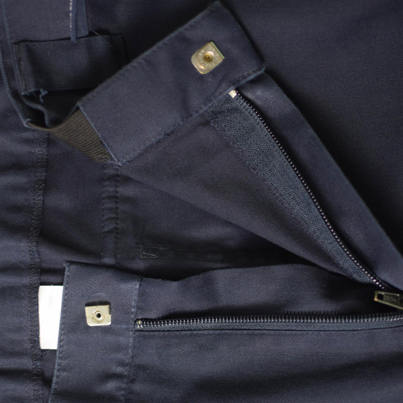 Cantaloni di polizia britannici autentici pantaloni blu uniformi surplus militare leggero
