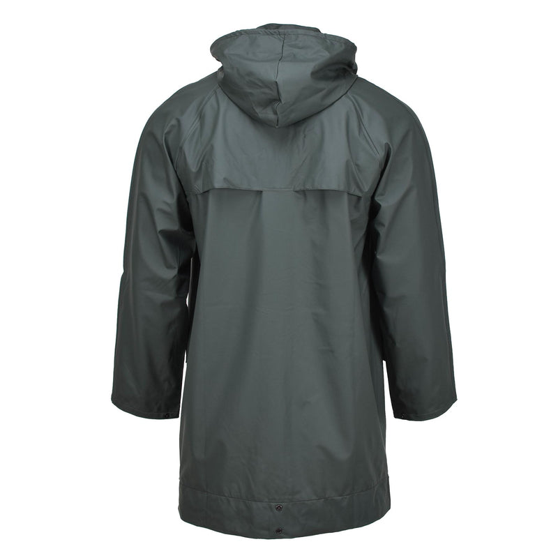 Giacca piovosa dell'esercito belga Belga Waterproof Weather Wet Lightweight Olive Nuovo