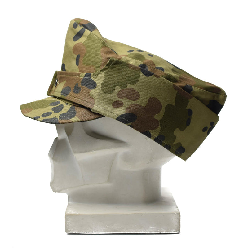 Guido cappello da campo dell'esercito rumeno M93 Combat bdu Hat camo foglia militare nuovo