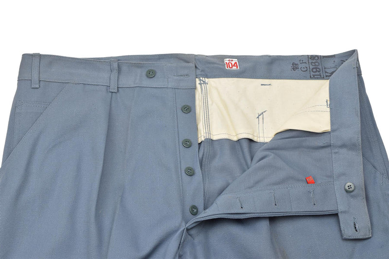 Pantaloni militari danesi originali casual del personale dell'esercito dei pantaloni blu new
