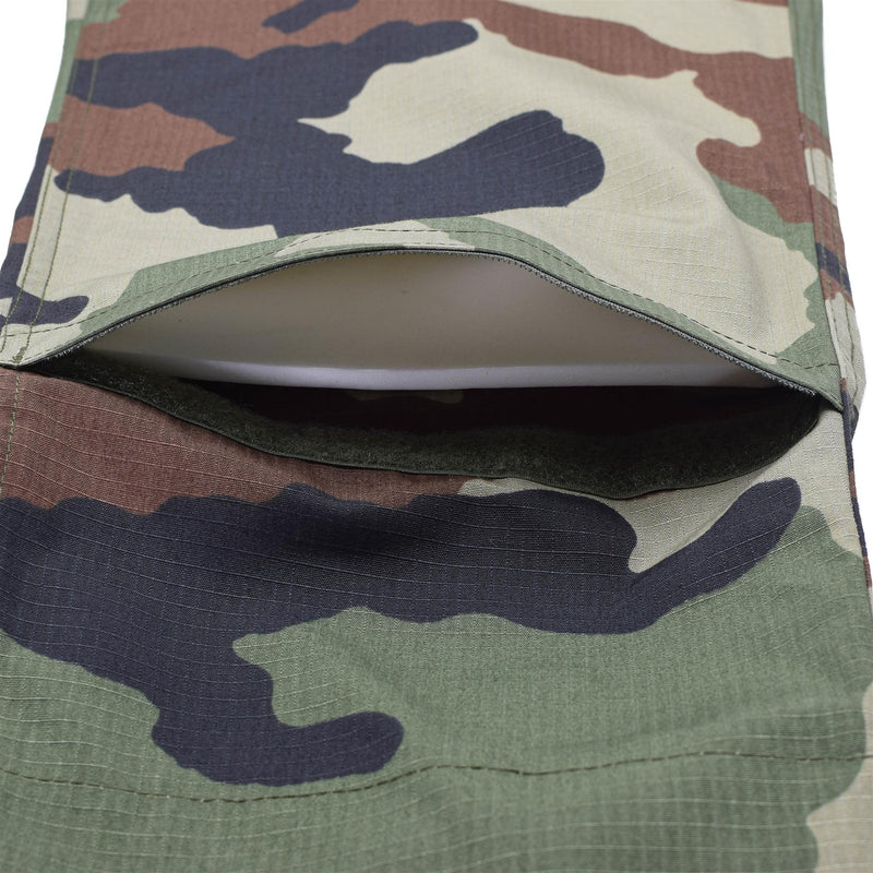 Tacgear marchio pantaloni da combattimento in stile militare francese cce camo ripstop cargo tactical