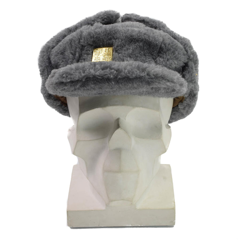 Originale Ceca Repubblica Repubblica Inverno Hat Weatch Cold Fux Furf Flap Cap Essument