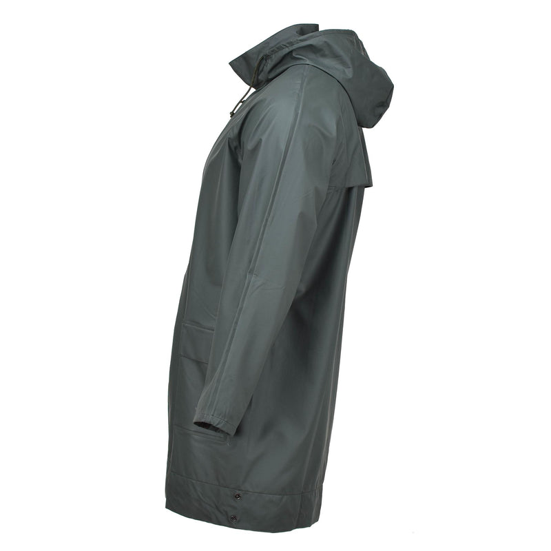 Giacca piovosa dell'esercito belga Belga Waterproof Weather Wet Lightweight Olive Nuovo