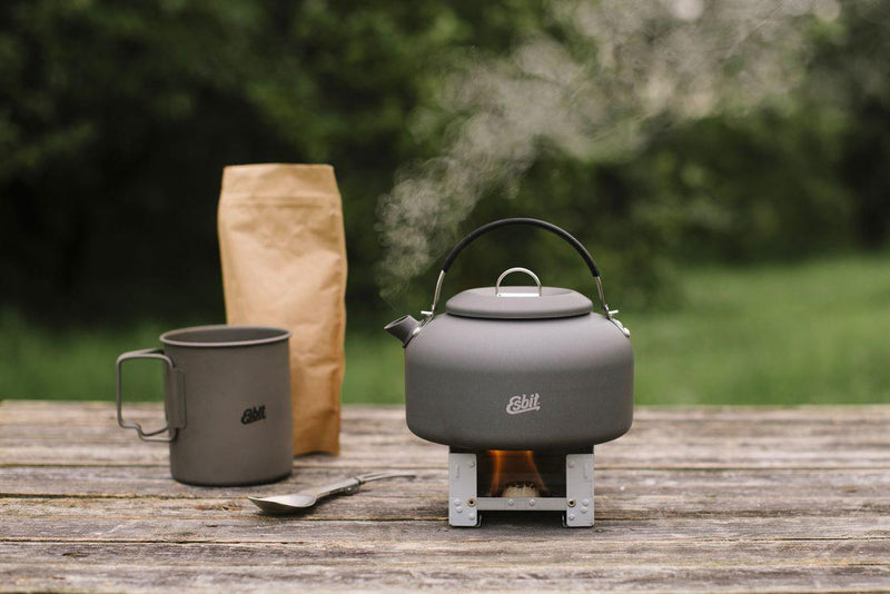 ESBITT BRIDA Acqua KOTTLE HARD ANODIZZATO ANOLUMINIO ACCIPAGGI OUTDOOR RISKING
